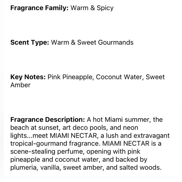 Ellis Brooklyn Miami Nectar EDP - Picture 2 of 2